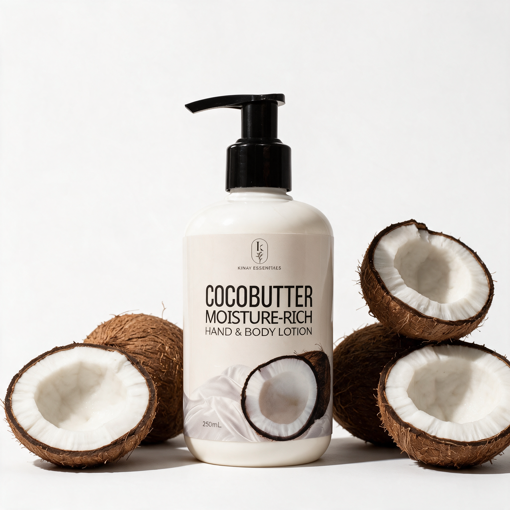 Kinay Essentials Cocobutter Moisture-Rich Hand & Body Lotion 250mL