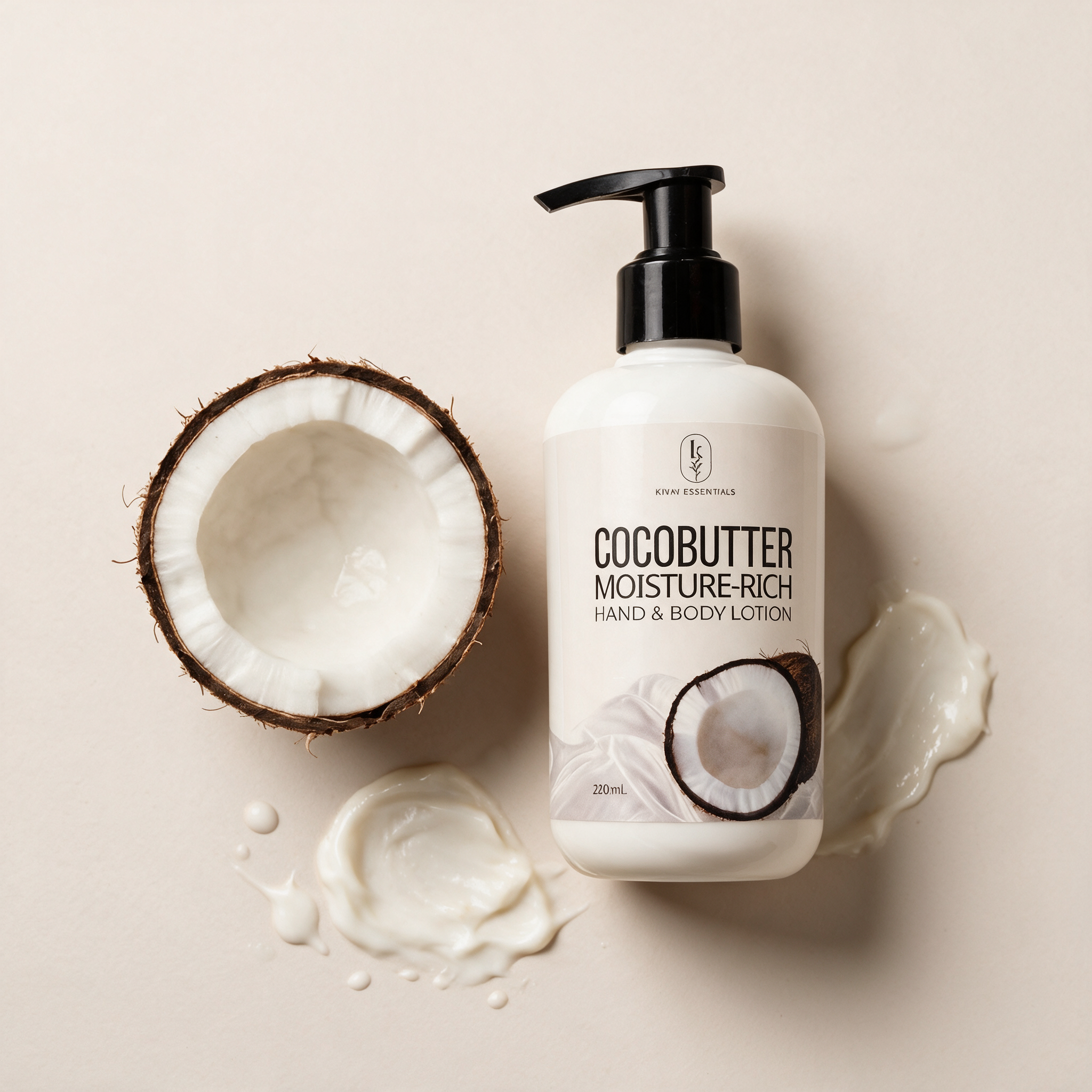 Kinay Essentials Cocobutter Moisture-Rich Hand & Body Lotion 250mL
