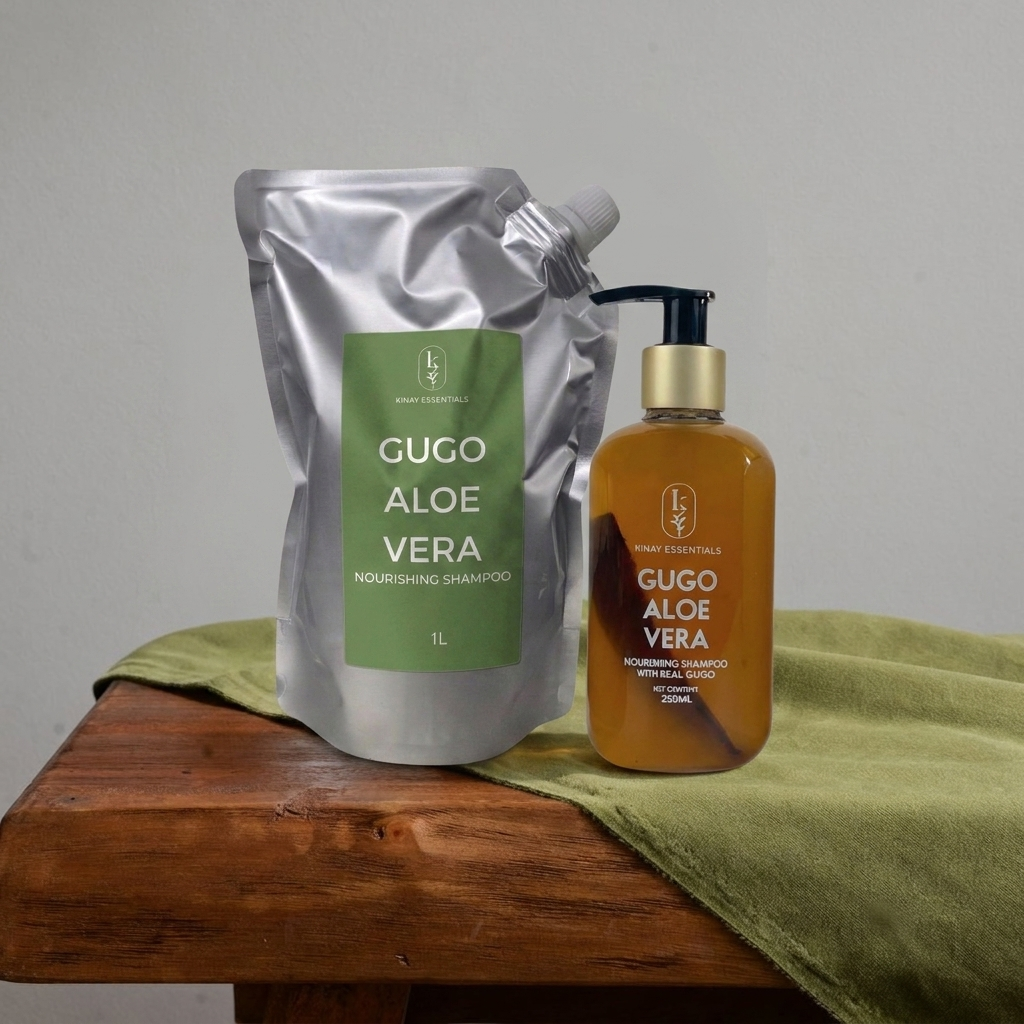 Kinay Essentials Gugo Aloe Vera Nourishing Shampoo 1 Liter Refill Pack