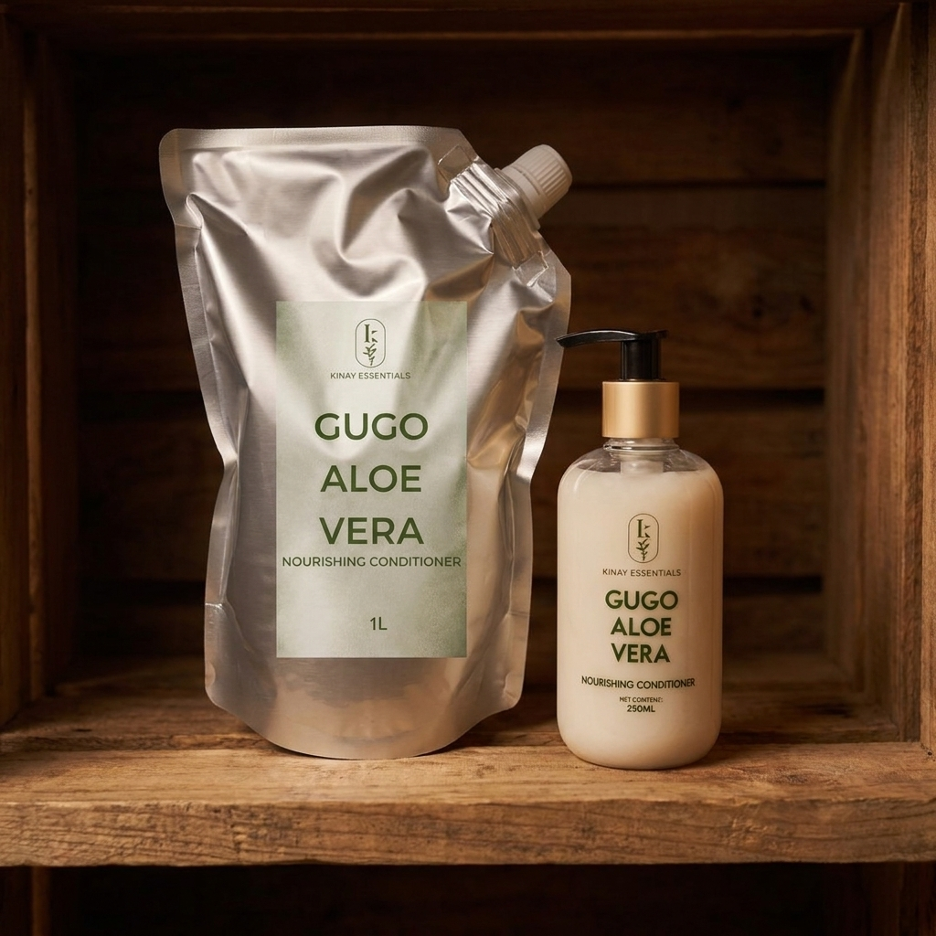 Kinay Essentials Gugo Aloe Vera Nourishing Conditioner 1 Liter Refill Pack