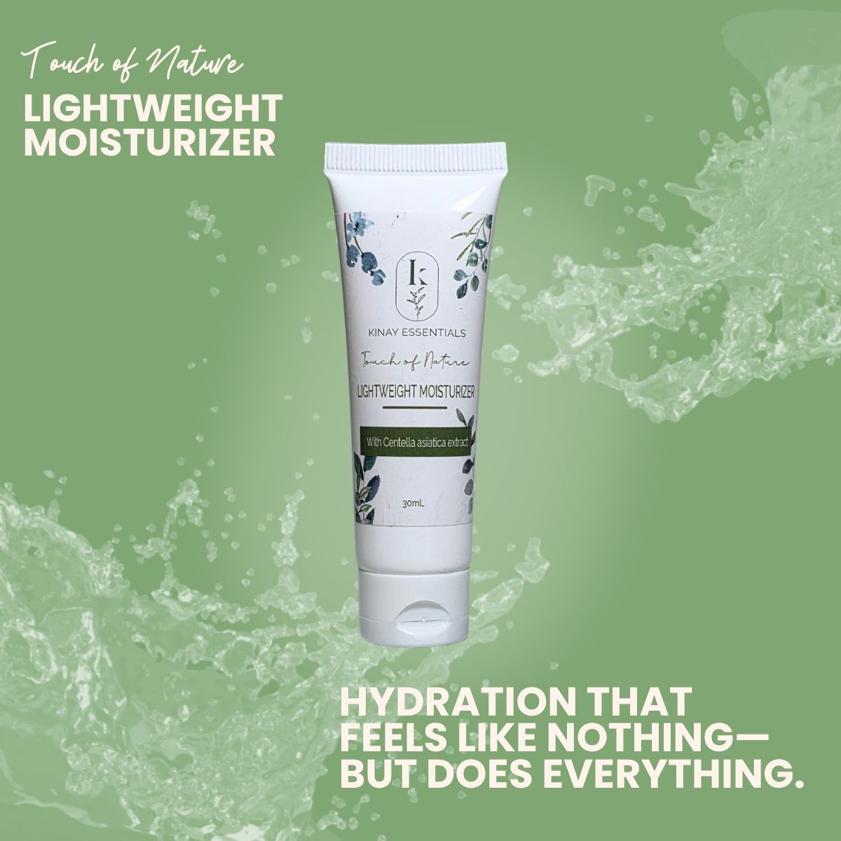 Kinay Essentials Touch of Nature Centella Asiatica Lightweight Face Moisturizer