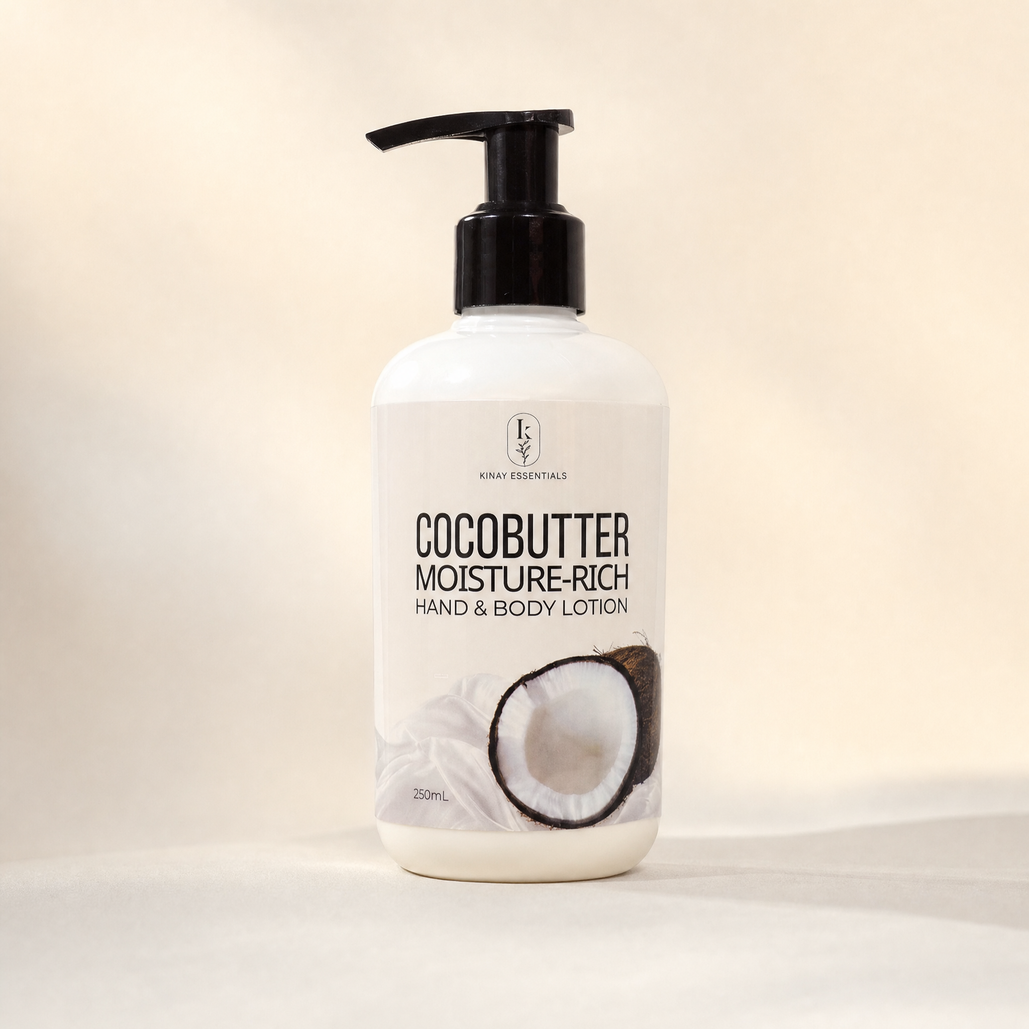 Kinay Essentials Cocobutter Moisture-Rich Hand & Body Lotion 250mL