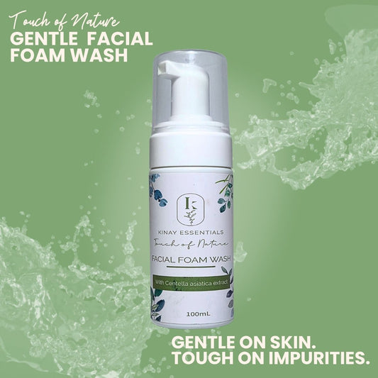 Kinay Essentials Touch of Nature Centella asiatica Gentle Facial Foam Wash 100mL