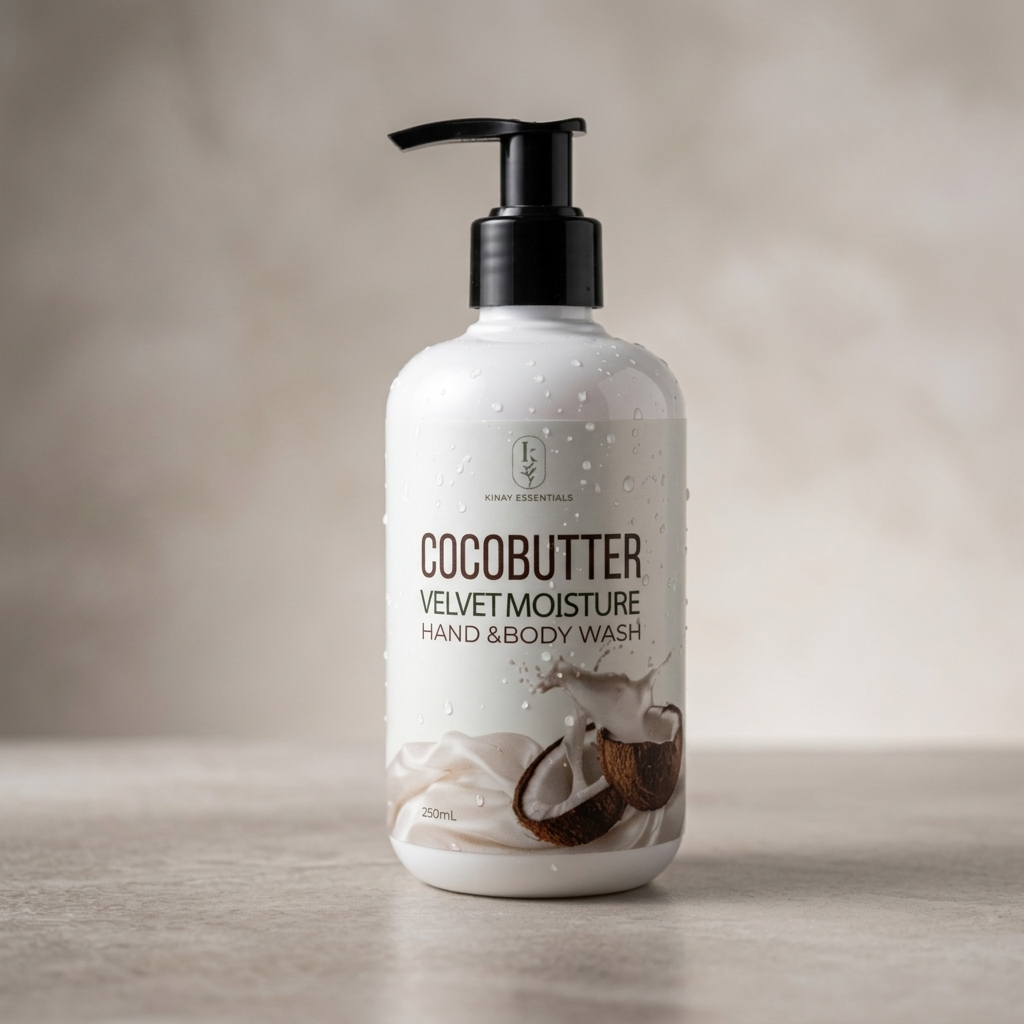 Kinay Essentials Cocobutter Velvet Moisture Hand & Body Wash 250mL